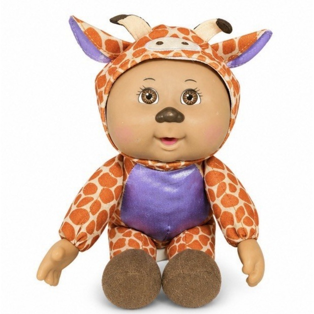Cabbage Patch Kids Serena Giraffe Plush Animal Doll Toy Zoo Friends 9" Doll